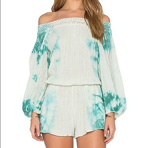 Jen’s Pirate Booty Off Shoulder Romper